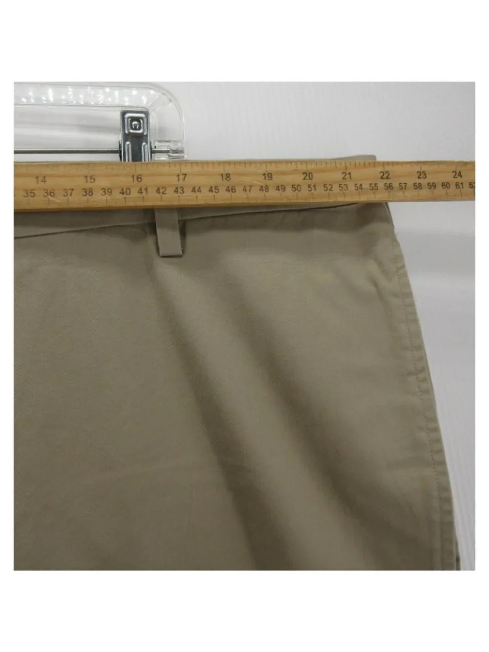 Banana Republic Pants 44X32 Khaki Gavin Chino Straight Loose Y2K NEW